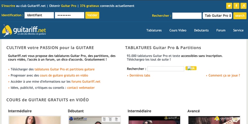 site guitariff net