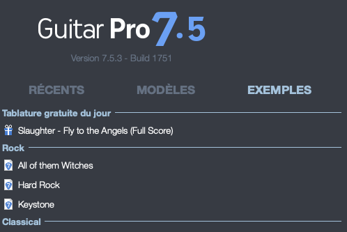 free tab of the day guitar pro 7