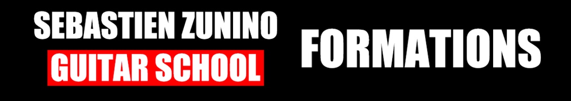 Sebastien Zunino Guitar School : profitez d'une première formation gratuite