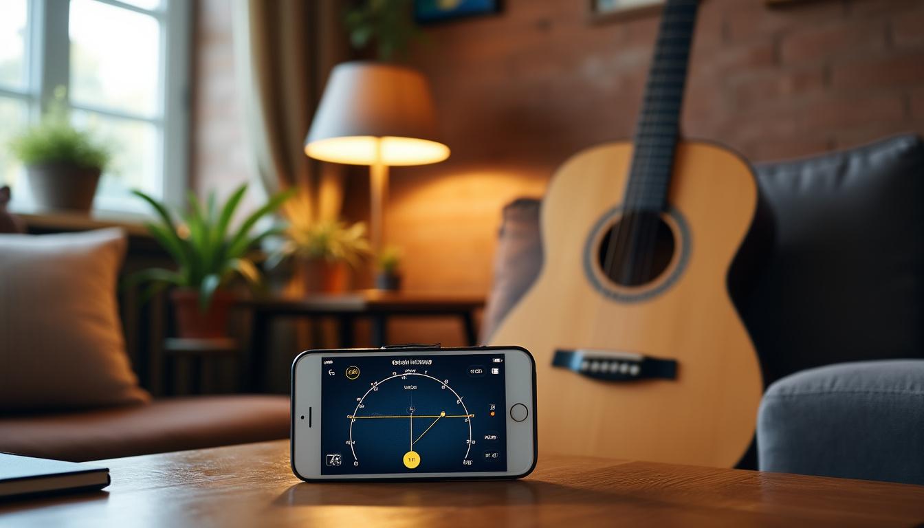 découvrez notre sélection des meilleures applications accordeur guitare gratuites, rigoureusement testées pour accorder votre guitare facilement et avec précision.